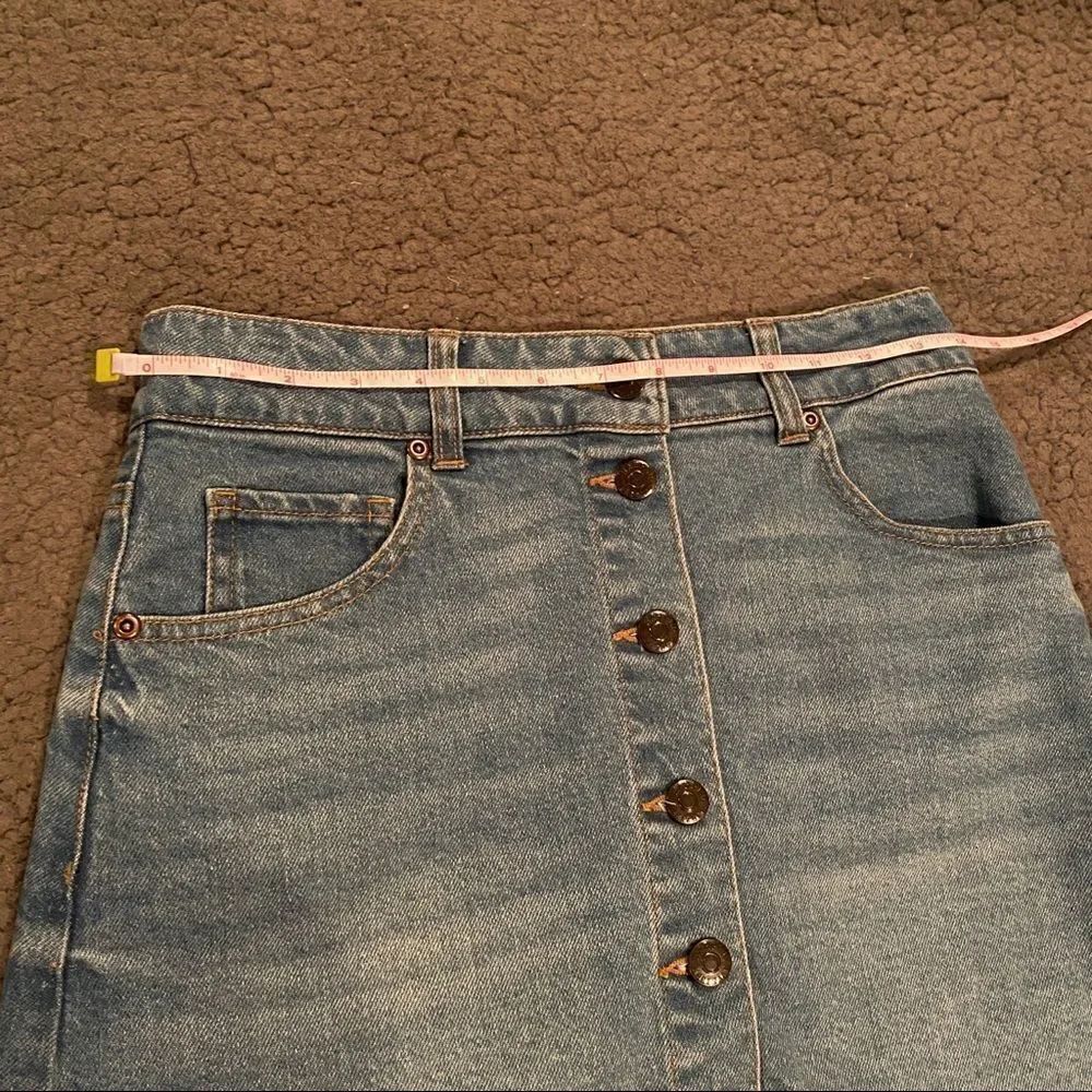 Harper Blue Jean Mini Skirt - Picture 10 of 10